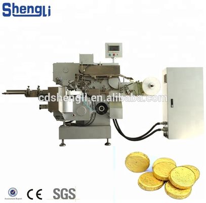 Variedad de formas Máquina automática de envasado para material de papel/folio en la confitería
