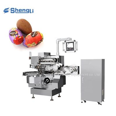 Máquina para envolver huevos huecos/bolas de chocolate con larga vida útil a 220 V de voltaje