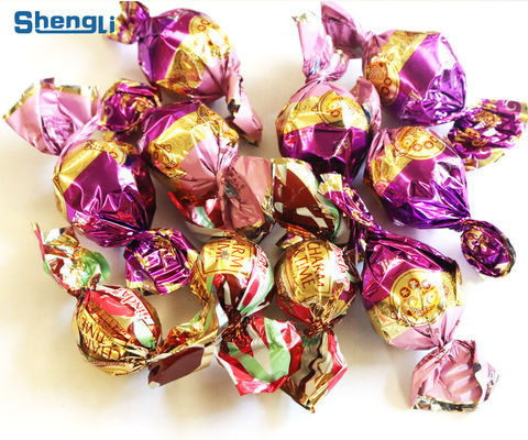 Máquina de envoltura de chocolate de doble giro con accionamiento eléctrico totalmente automático a un precio asequible