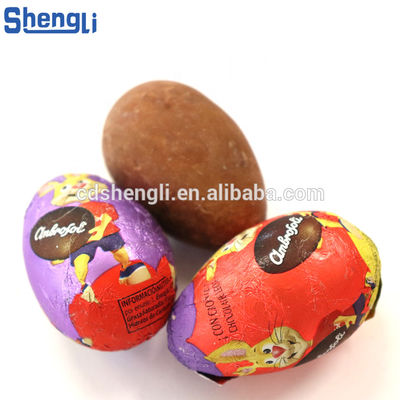 Máquina de envoltura en forma de huevo de chocolate con función totalmente automática