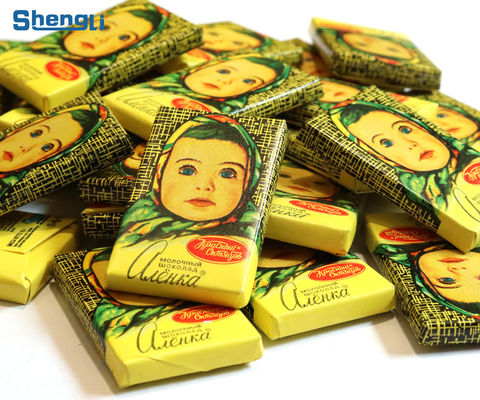 Máquina de envasado de chocolate horizontal con engranaje para un funcionamiento suave y una larga vida