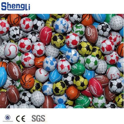 Máquina de envoltura de chocolate SHENGLI de 380V personalizada para bolas de huevo y chocolate