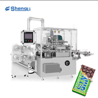 Máquina de embalaje personalizada de barras de chocolate con función de pegamento