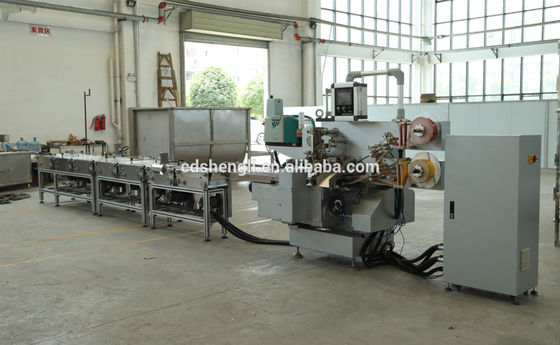 Máquina automática de envasado de papel para barras de chocolate con suministro de aire de 0,6 MPa