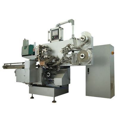 Máquina para envolver chocolate en papel/película de aluminio pequeño para envases de bocadillos de alta velocidad