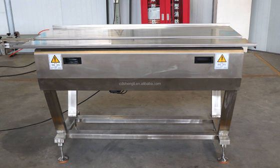 Máquina de embalaje de barras de chocolate/comprimidos plegables de doble capa con capacidad de 3000 kg