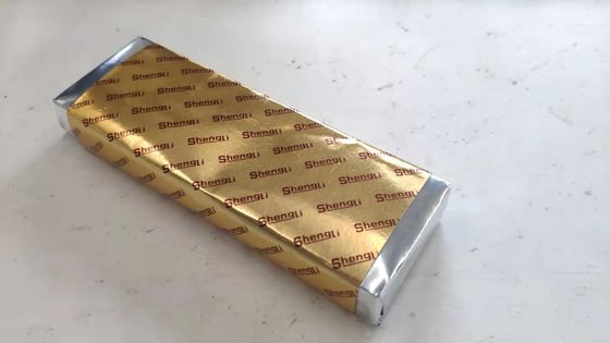 Máquina de embalaje de barras de chocolate/comprimidos plegables de doble capa con capacidad de 3000 kg