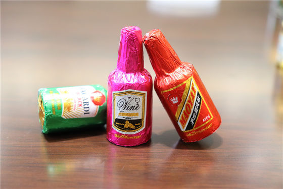 Material de embalaje de papel Botella de cera de mini botella de chocolate Máquina de embalaje multifunción