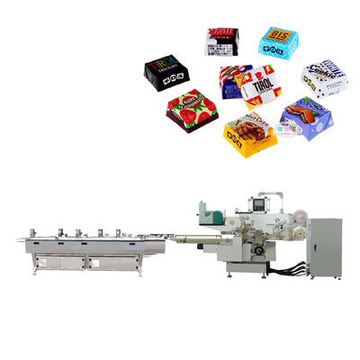 Embalaje de papel Máquina automática de envasado de barras de chocolate OEM