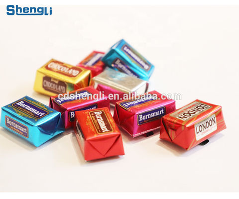 Embalaje de papel Máquina automática de envasado de barras de chocolate OEM