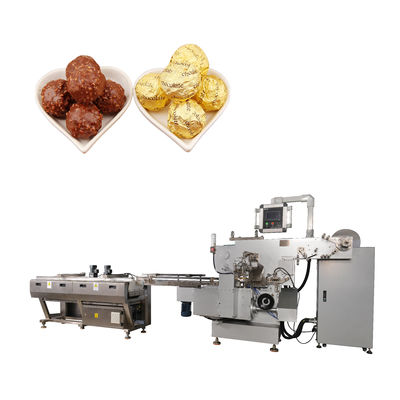 precisión Máquinas de embalaje multifunción para wafer de chocolate Compuesto de cacahuete de bola