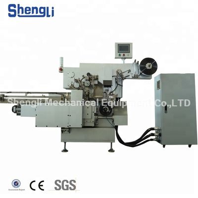 Material de embalaje de PET 260 ppm Máquina horizontal de envasado de chocolate con doble giro