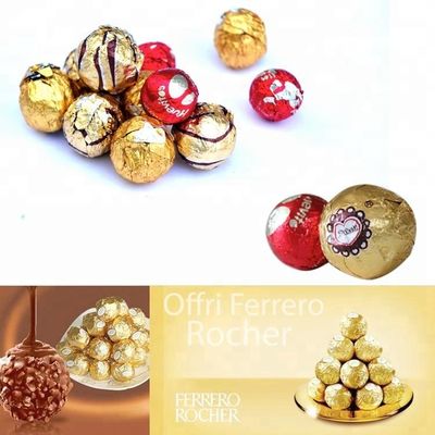 Máquina de embalaje multifunción para la línea de procesamiento de bolas de obleas de chocolate personalizadas