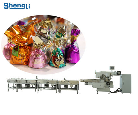 Máquina de envoltura de chocolate con función automática y tipo de embalaje de papel