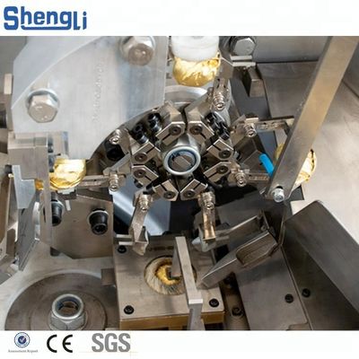 260pcs/min Tresor Dore Tipo de papel de aluminio Embalaje máquina de chocolate 1600KG Peso