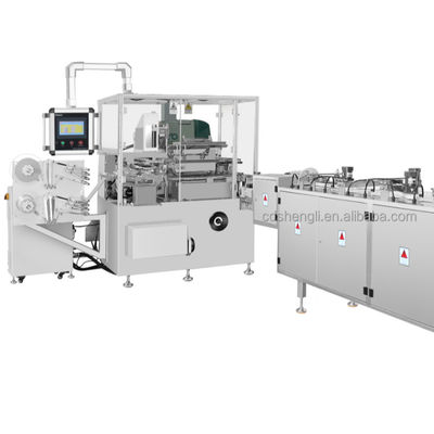 Soldadura en caliente Máquina semiautomática horizontal de embalaje de pastillas de chocolate plegable