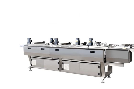 Máquina eléctrica de envoltura de chocolate de estilo Viena de 300 ppm Máquina de embalaje de cinturón